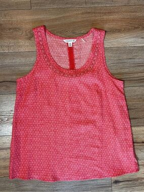 Toad&Co Windsong embroidered lightweight BohoChic sleeveless tank top